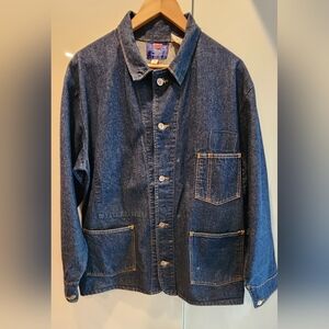 Big B Brotherhood Vintage Denim Chore Coat